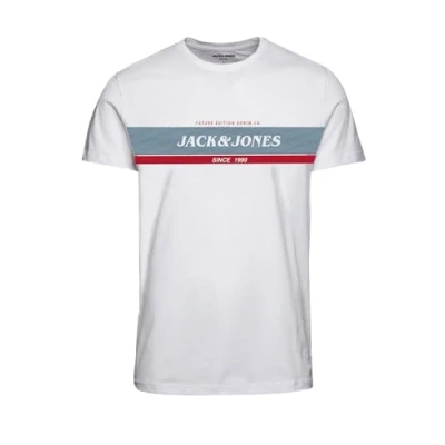 Abbildung von Jack &amp; Jones Jungen Jjalex Tee Ss Crew Neck Jnr T Shirt, Navy Blazer, 140
