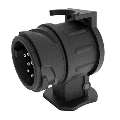 Abbildung von NEUE DAWN 12V Anhänger Adapter 13 auf 7 polig für KFZ, Anhängerstecker polig, Anhängerkupplung von Pin Auto Anhänger, Adapterkabel PKW