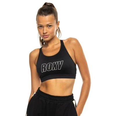Abbildung von Roxy Everyday FLOW Sport mit mittlerer UNTERSTÜTZUNG Sportbh Stützkraft, Damen, Größe: XS, Kvj0
