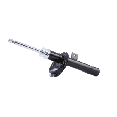 Abbildung von RIDEX 854S0780 Stoßdämpfer Vorderachse rechts Gasdruck Zweirohr Federbein unten Platte, oben Stift PEUGEOT: 206 SW, 206+ Schrägheck, Schrägheck