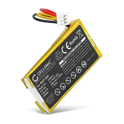 Abbildung von CELLONIC® Ersatz Akku AHB571935PCT 03, BAP 800, CP SN800 für Sennheiser RS 5000, Flex Set 880 Wireless Kopfhörer Ersatzakku 280mAh Batterie, Kopfhörerakku, Bluetooth Headset