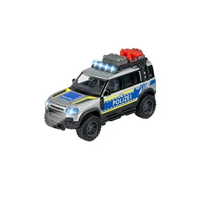 Abbildung von majORETTE Spielzeug Polizei Land Rover Police, mit Licht und Sound