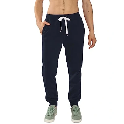 Abbildung von Southpole Herren Basic Active Fleece Jogginghose, reguläre und große Größen Trainingshose, Nny (A), XXL