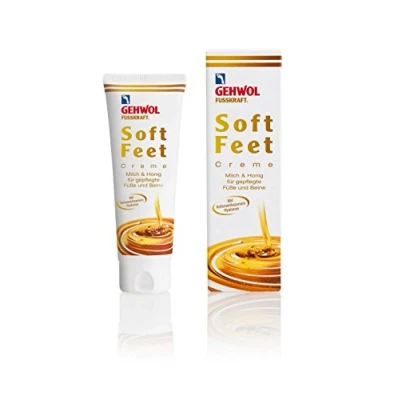Abbildung von GEHWOL Fußcreme FUSSKRAFT *Soft Feet Creme* Milch&amp;Honig 125ml Packung, 1 tlg.,