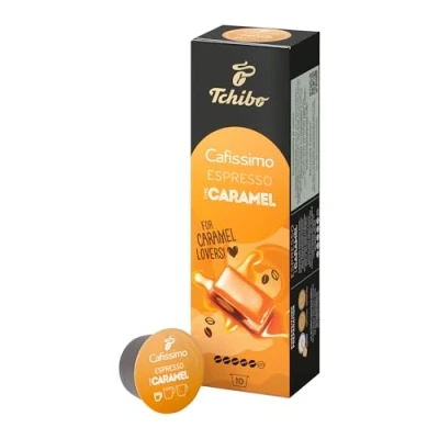 Abbildung von Kaffeekapseln für Tchibo Cafissimo / Caffitaly systems Espresso Caramel, 10 Stk.
