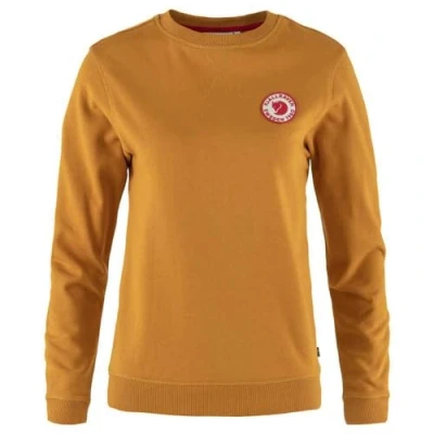 Abbildung von Fjallraven 87230 166 1960 Logo Badge Sweater W Sweatshirt Damen Acorn Größe XS