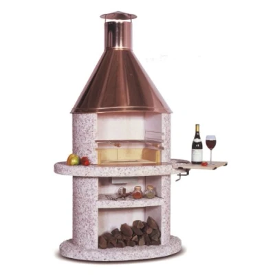 Abbildung von WELLFIRE Grillkamin &quot;Duna&quot;, BxTxH: 110x73x192 cm
