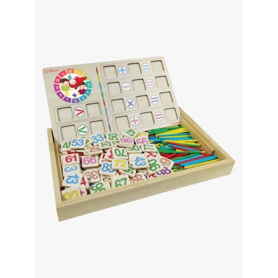 Abbildung von Lexibook Bio Toys Rechenschule Zeichentafel, Mehrfarbig