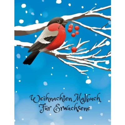 Abbildung von Weihnachten Malbuch Für Erwachsene: Schöne Weihnachtliche Winterszenen / zur Entspannung Winter Erwachsene