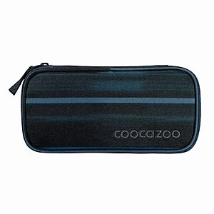 Abbildung von coocazoo Mäppchen „Urban Line, blau, Federmäppchen, großes Hauptfach, Schlaufen für Zirkel, Geodreieck und Lineal, Stundenplanfach, Stiftehalter, Reißverschlussfach, ab der 3. Klasse