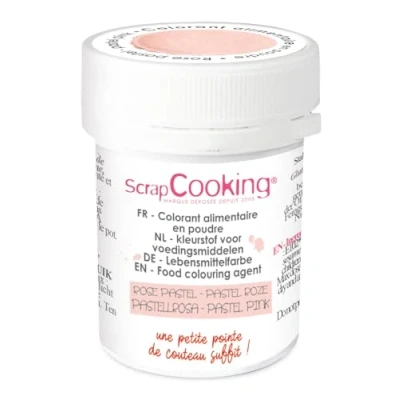 Abbildung von ScrapCooking Künstlicher Farbstoff Pulver Pastellrosa 5 g