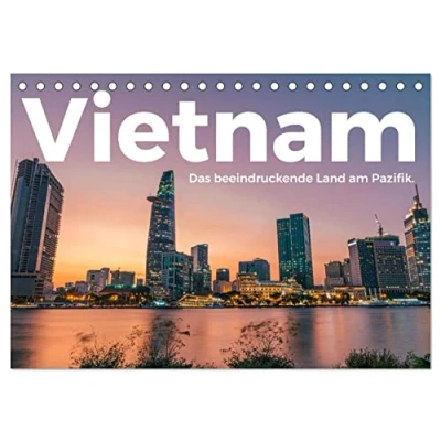 Abbildung von Vietnam Das beeindruckende Land am Pazifik. (Tischkalender 2025 DIN A5 quer), CALVENDO Monatskalender