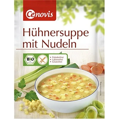 Abbildung von Cenovis Hühnersuppe mit Nudeln bio 30 g 12er Pack