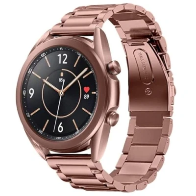 Abbildung von SUNDAREE Kompatibel mit Armband Samsung Galaxy Watch 3 41MM SM R850/Garmin Venu Sq 2/AMAZFIT GTR MINI/Huawei GT3 42mm/Withings Scanwatch 42MM,20MM Bronze Edelstahl Metall Ersatz Uhrenarmband