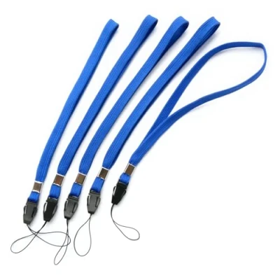 Abbildung von trage.band® Handgelenk Trageband/Handschlaufe mit Klickverschluss (5 St. blau)
