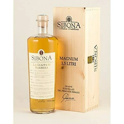 Abbildung von Grappa Sibona &quot;GRAPPA BARBERA MAGNUM&quot; astuccio in legno 42