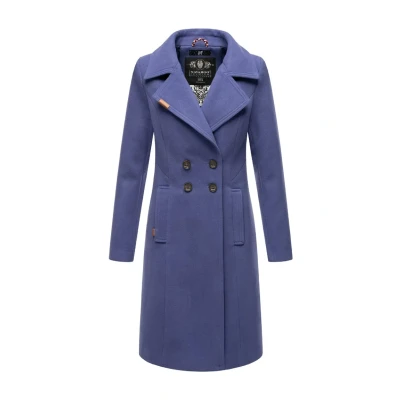 Abbildung von Navahoo Klassischer Mantel, Damen, Größe: Small, Blue violet