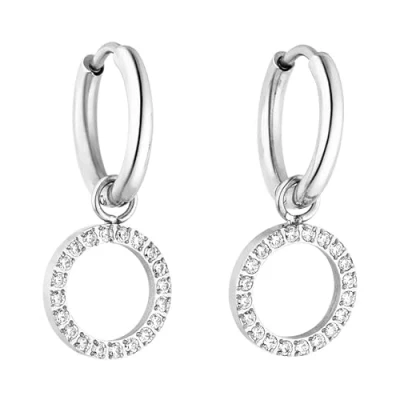 Abbildung von Purelei Closed GLOW Ohrringe silvercoloured, Damen, Größe: One Size, Silver coloured
