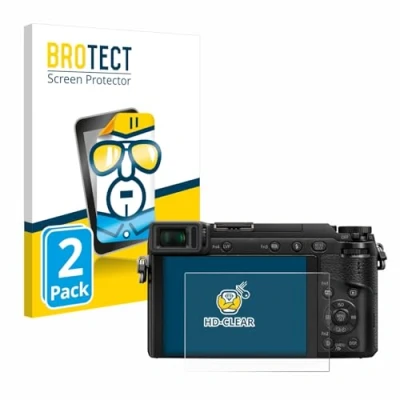Abbildung von BROTECT (2 Stück Schutzfolie für Panasonic Lumix DMC GX80 Displayschutz Folie Ultra Klar