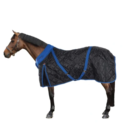Abbildung von Catago Stalldecke 300g Schwarz/Blau 135/185 Agradi.deVerkauft von Agradi