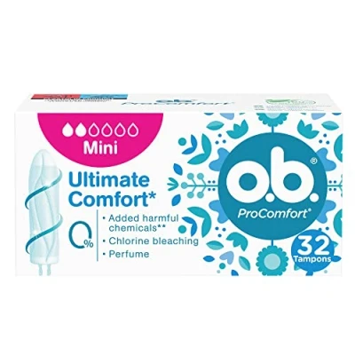 Abbildung von o.b. ProComfort Mini Tampons, 1 x 32 Stück