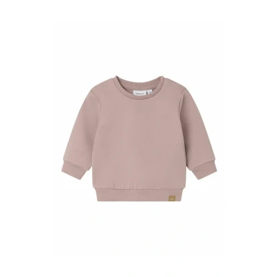 Abbildung von NAME IT Unisex Nbntakki Ls Noos Sweatshirt, Deauville Mauve, 80 EU