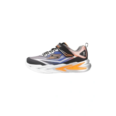 Abbildung von Skechers Kids FLEX GLOW ULTRA Sneaker, Blink, Klettschuh zum Schlüpfen, Neon, Größenschablone Download