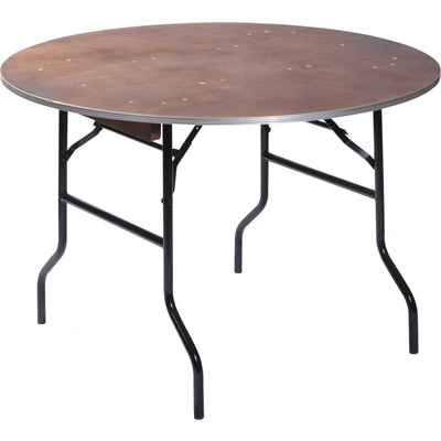 Abbildung von Bankettisch/Klapptisch holz rund Ø 152 cm, 20152