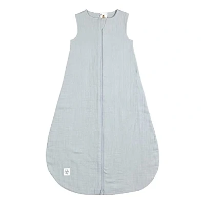 Abbildung von LÄSSIG Baby Sommerschlafsack ohne Ärmel Musselin Baumwolle GOTS zertifiziert/Muslin Sleeping Bag powder blue, 74/80