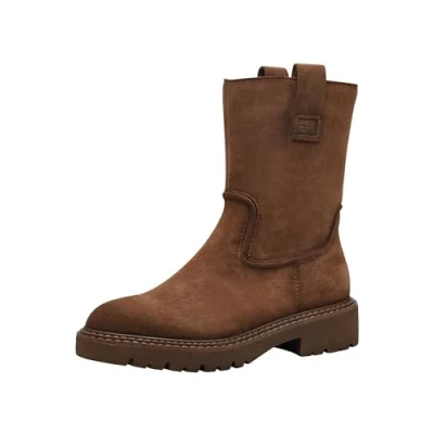 Abbildung von Tamaris Cowboy/Bikerstiefelette, Damen, Größe: 38, Camel Schuhe