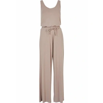 Abbildung von Urban Classics Ladies LONG Sleevless Modal Jumpsuit Jumpsuit, Damen, Größe: XXL, Duskrose