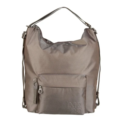 Abbildung von Mandarina Duck Handtasche MD20 Hobo Backpack QMT09, 2in1 Rucksack Tasche