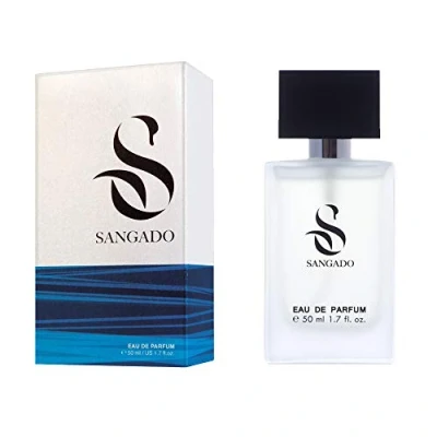 Abbildung von SANGADO Casanova Parfüm für Herren, 8 10 Stunden Langanhaltend, Luxuriös duftend, Aromatisches Würziges, Zarte französische Essenszen, Extra konzentriert (Eau de Parfum), 50ml Spray