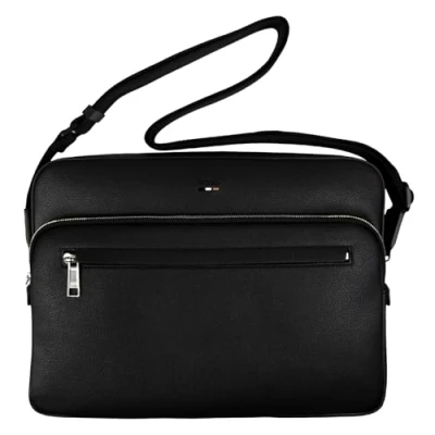 Abbildung von BOSS RAY ZIP Messenger Notebooktasche, Herren, Größe: One Size, Black