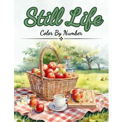 Abbildung von Still Life Color by Number: numbers For Adults, Seniors, Teens and Kids (Color Number Coloring Books Adults)