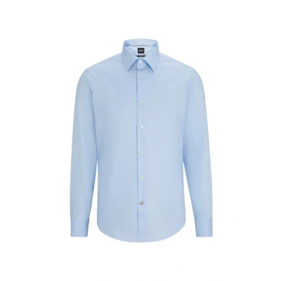 Abbildung von BOSS JOE KENT Businesshemd, Herren, Größe: 37, Light/pastel blue