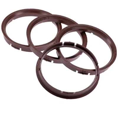 Abbildung von RKC Reifenstift 4X Zentrierringe braun Felgen Ringe Made in Germany, Maße: 73,0 x 66,6 mm