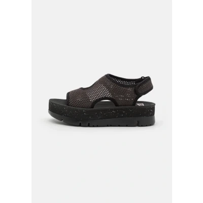 Abbildung von Camper Oruga UP Plateausandalette, Damen, Größe: 41, Dark gray Schuhe