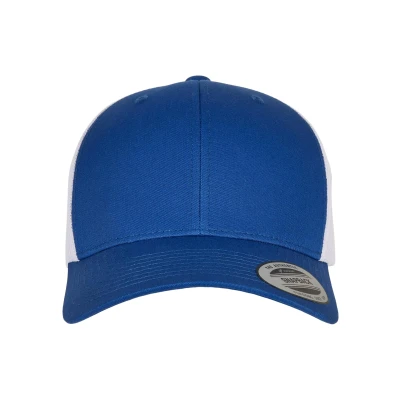 Abbildung von Flexfit Trucker Retro 2 TONE Cap, Größe: One Size, Royal white