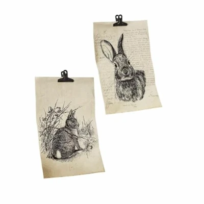 Abbildung von Mirabeau Osterhase Bild 2er Set Meursault beige