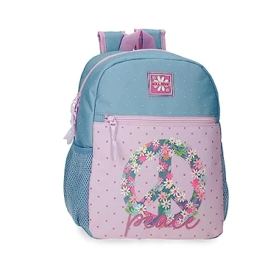 Abbildung von ROLL ROAD Peace Rucksack, mehrfarbig, 27 x 33 11 cm, Polyester, 9,8 l, bunt, Talla única, Tagesrucksa