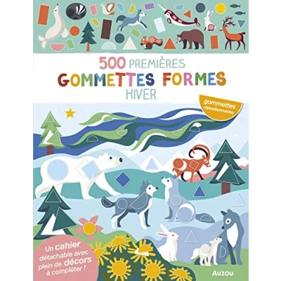 Abbildung von MES TOUT PREMIERS AUTOCOLLANTS 500 PREMIÈRES GOMMETTES FORMES HIVER