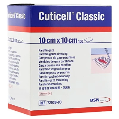 Abbildung von Cuticell Classic Wundgaze 10x10 cm 100 St