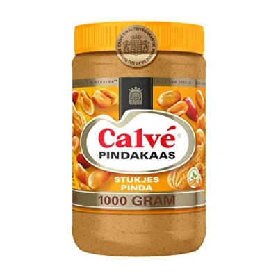 Abbildung von Calve Erdnussbutter mit Erdnussstücken 1000 g echten