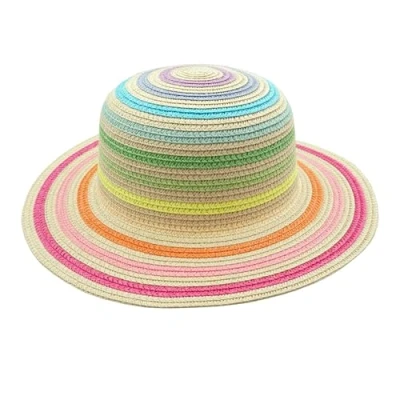 Abbildung von MAXIMO Strohhut KIDS GIRL Hut, Multicolor Streifen (1 St)
