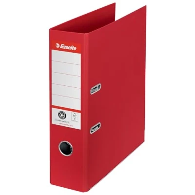 Abbildung von 10 x Esselte Ordner No.1 klimaneutral Papier A4 75mm rot
