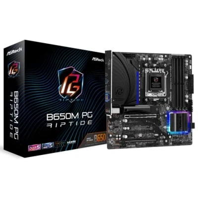 Abbildung von Asrock B650M PG Riptide AMD B650 Socket AM5 Micro ATX