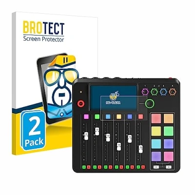 Abbildung von BROTECT (2 Stück Schutzfolie für Rode Rodecaster Pro II Displayschutz Folie Ultra Klar