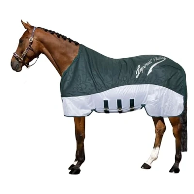 Abbildung von Imperial Riding Fliege und Regenschutzdecke IRHSuper Dry Forest Green 125/175 Agradi.deVerkauft von Agradi