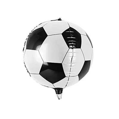 Abbildung von PartyDeco FB19 KARTON, Schwarz, Weiß, Rund, Folie, Mottoparty, 40 cm, 50 Stück(e)